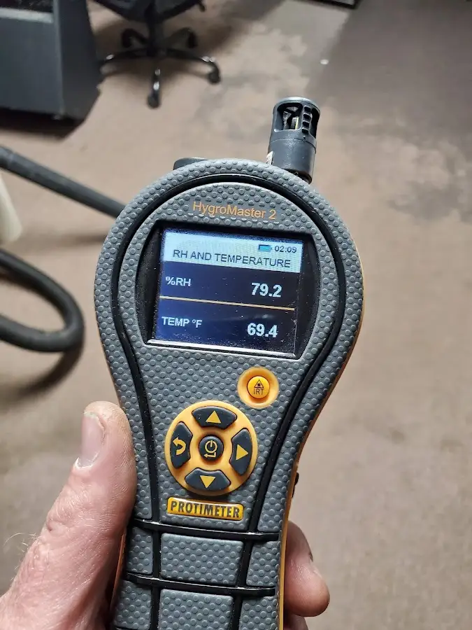 Moisture meter humidity assessment for Fire & Smoke Damage Restoration in North Charleston